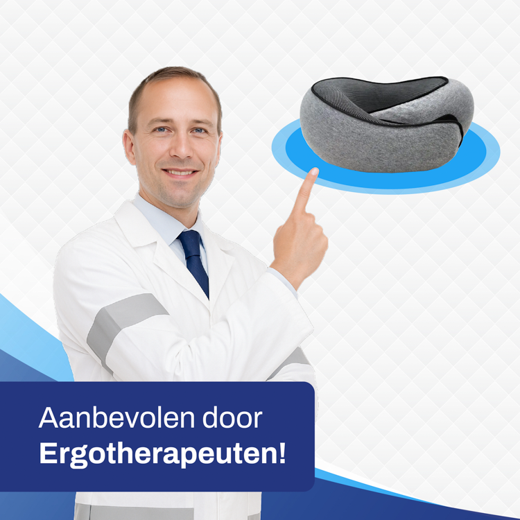 Ergo Nekkussen Vliegtuig - Reiskussen - Sleeptight