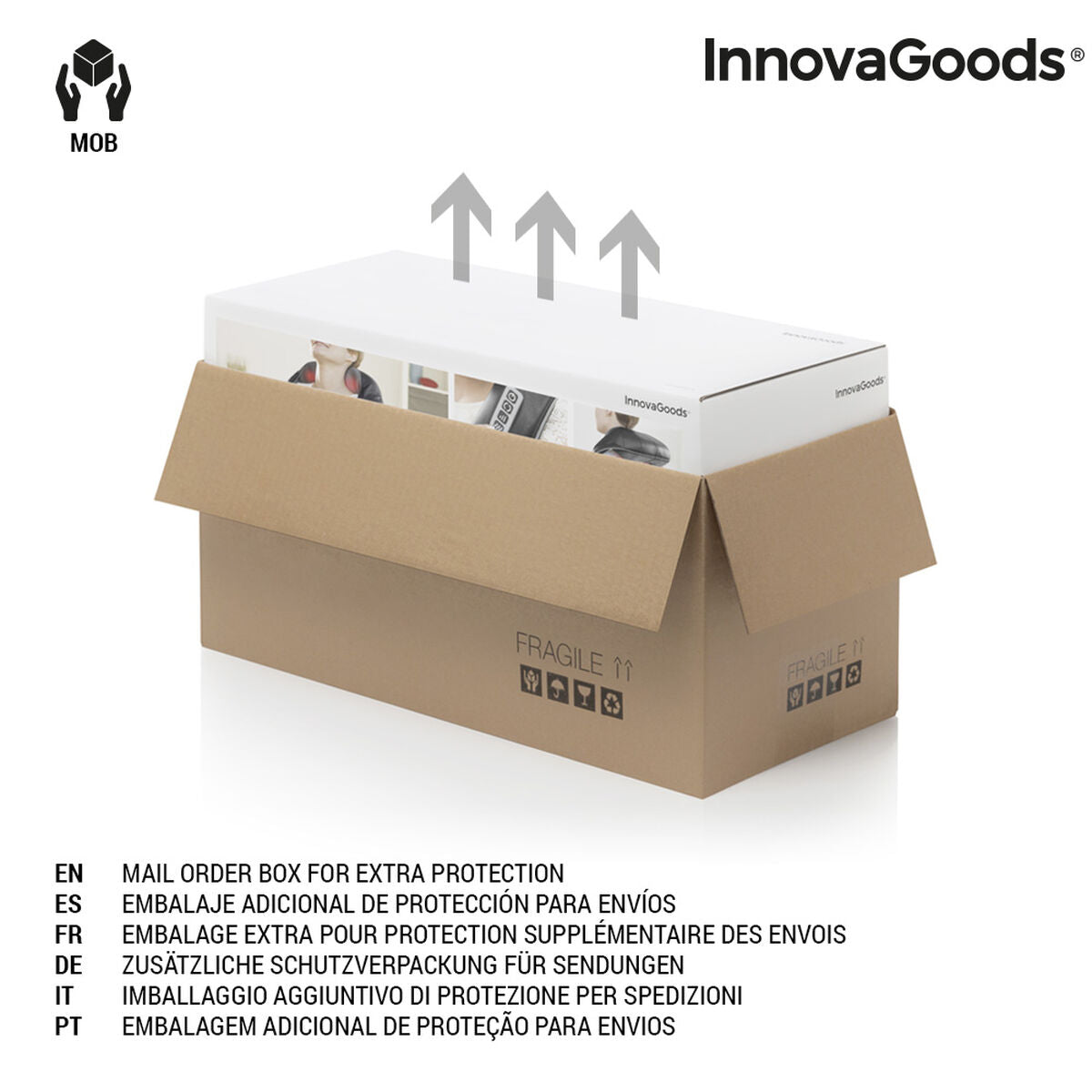Innovagoods Ergonomisch U-Vormig Zijslaapkussen Slupill Innovagoods