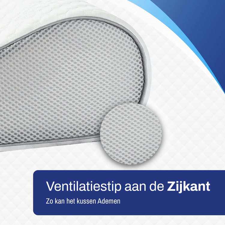 Ergo Hoofdkussen voor Nekklachten - Sleeptight