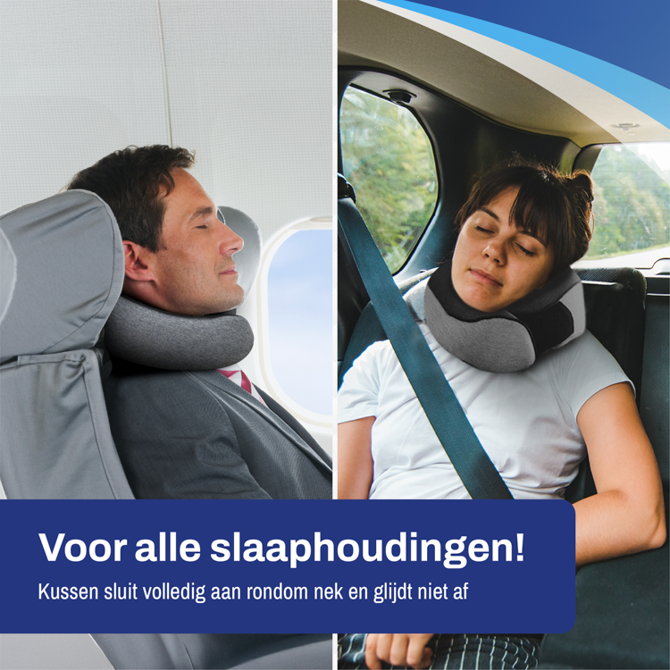 Ergo Nekkussen Vliegtuig - Reiskussen - Sleeptight