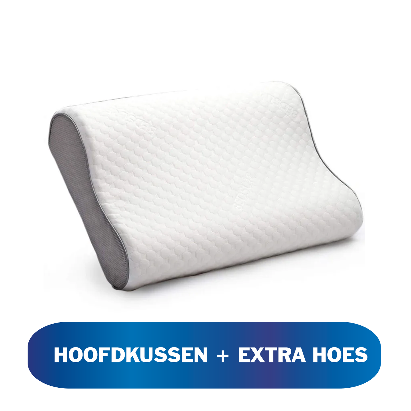 Ergo Hoofdkussen voor Nekklachten - Anti Snurk Kussen - Sleeptight