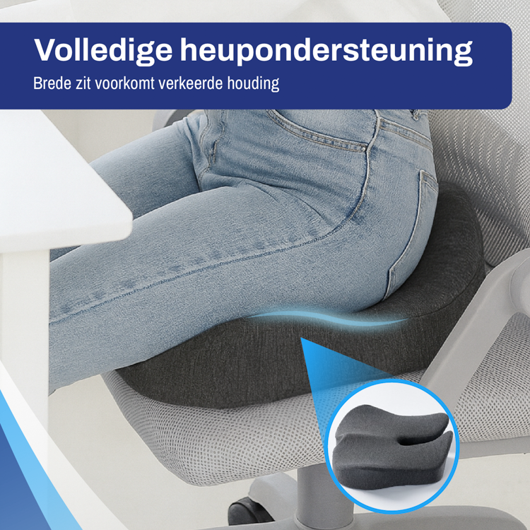 Sleeptight zitkussen stuitkussen
