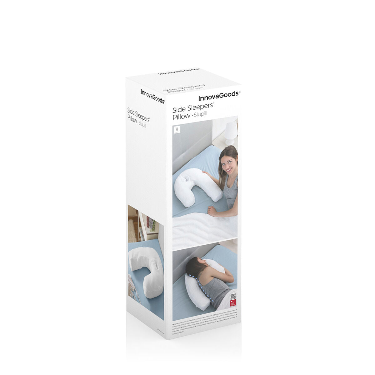 Innovagoods Ergonomisch U-Vormig Zijslaapkussen Slupill Innovagoods