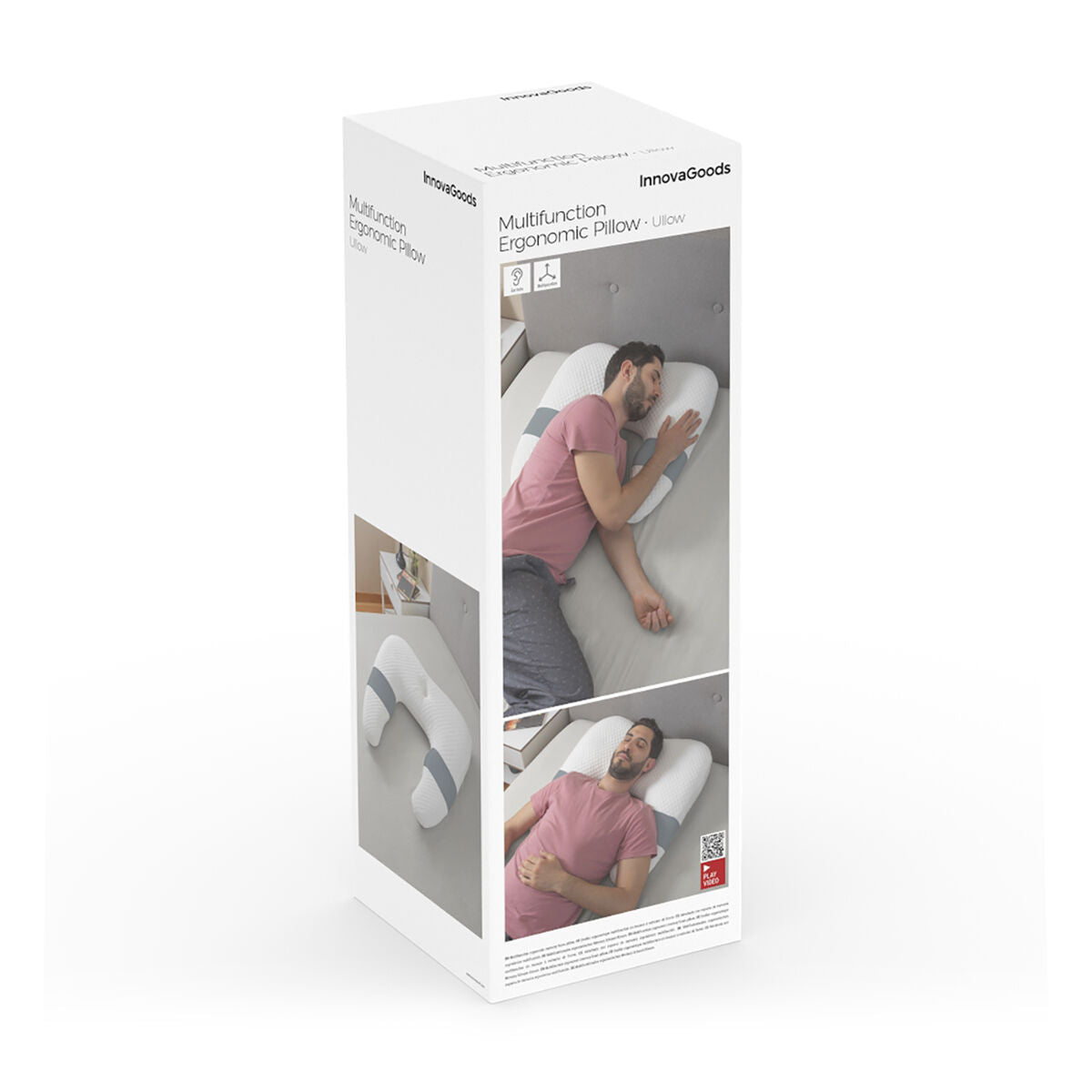 Innovagoods Multifunctioneel Ergonomisch Kussen Ullow Innovagoods