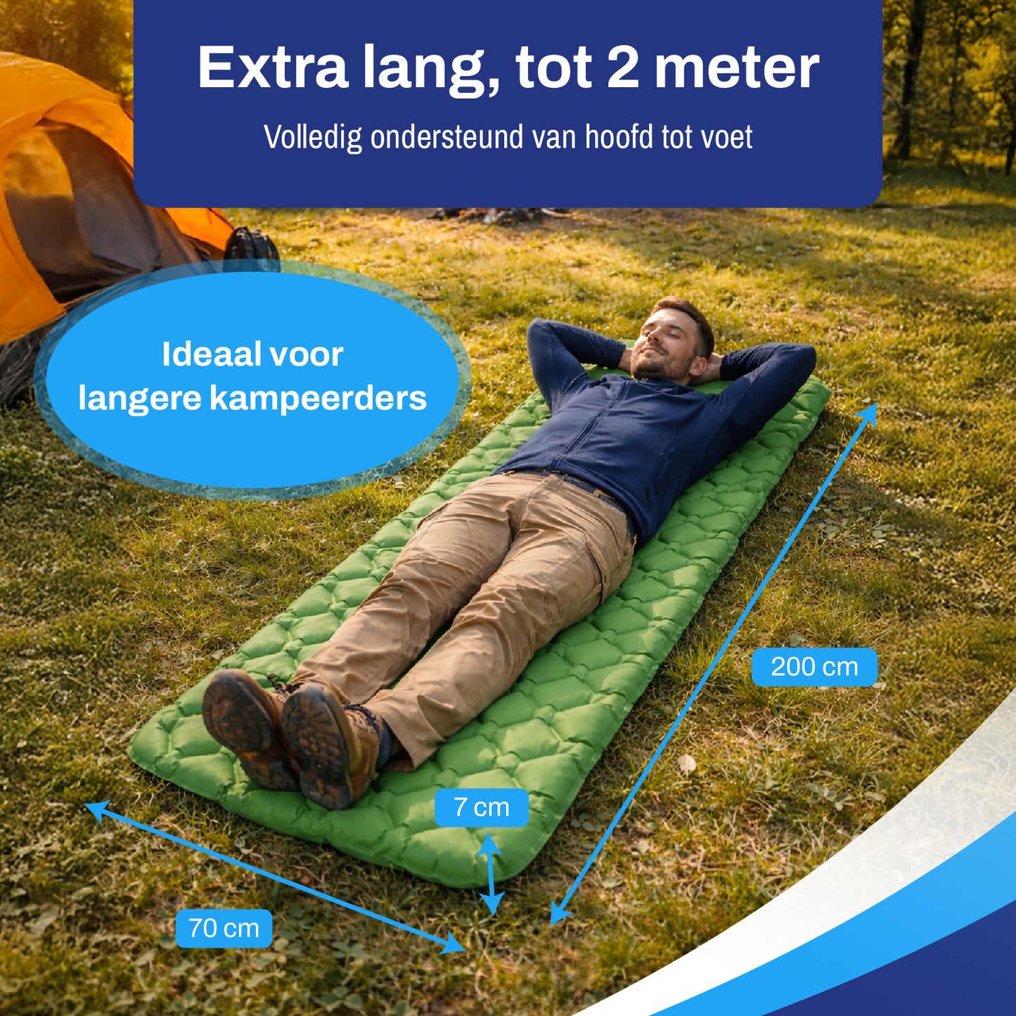 Sleeptight Slaapmat Set Zelfopblazend