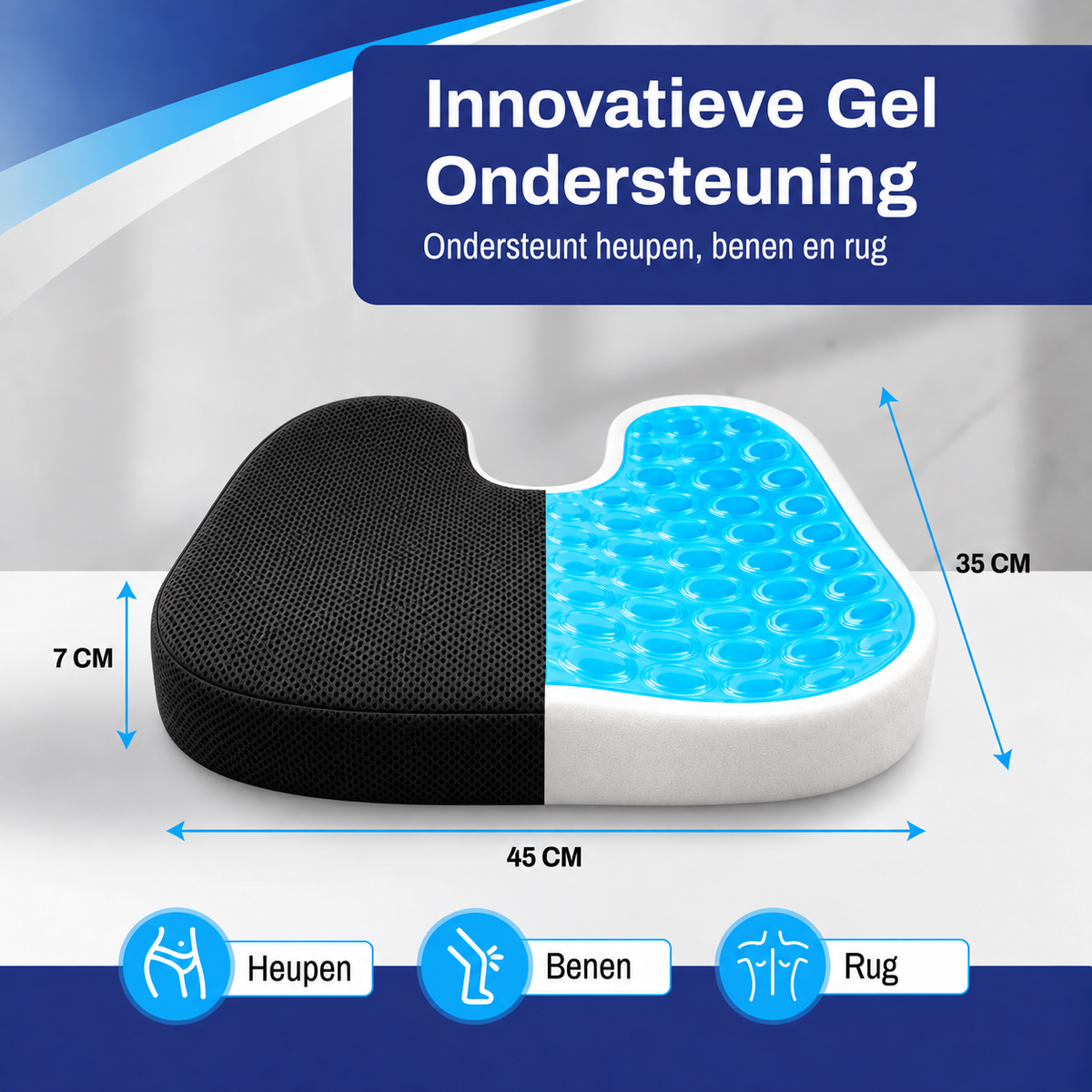Sleeptight Zitkussen Gel
