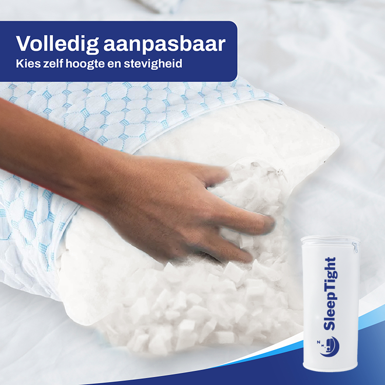 Ergo Hoofdkussen Verstelbaar Traagschuim