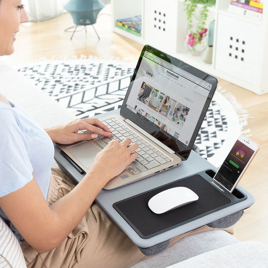 Innovagoods Draagbare Laptoptafel Met Xl Kussen Deskion Innovagoods